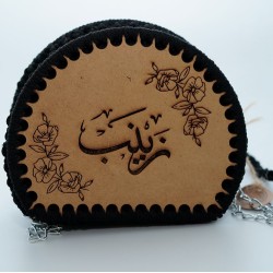 Sac noir crochet Sac noir crochet