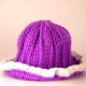 Bonnet en crochet artisanal